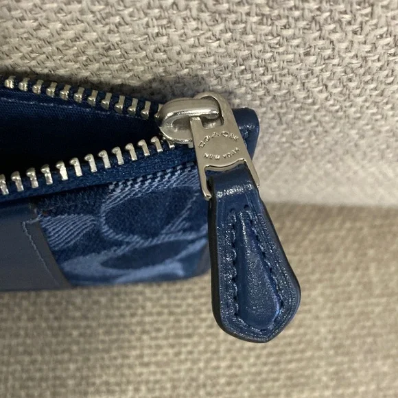Coach Denim Card Case - Picture 4 of 4